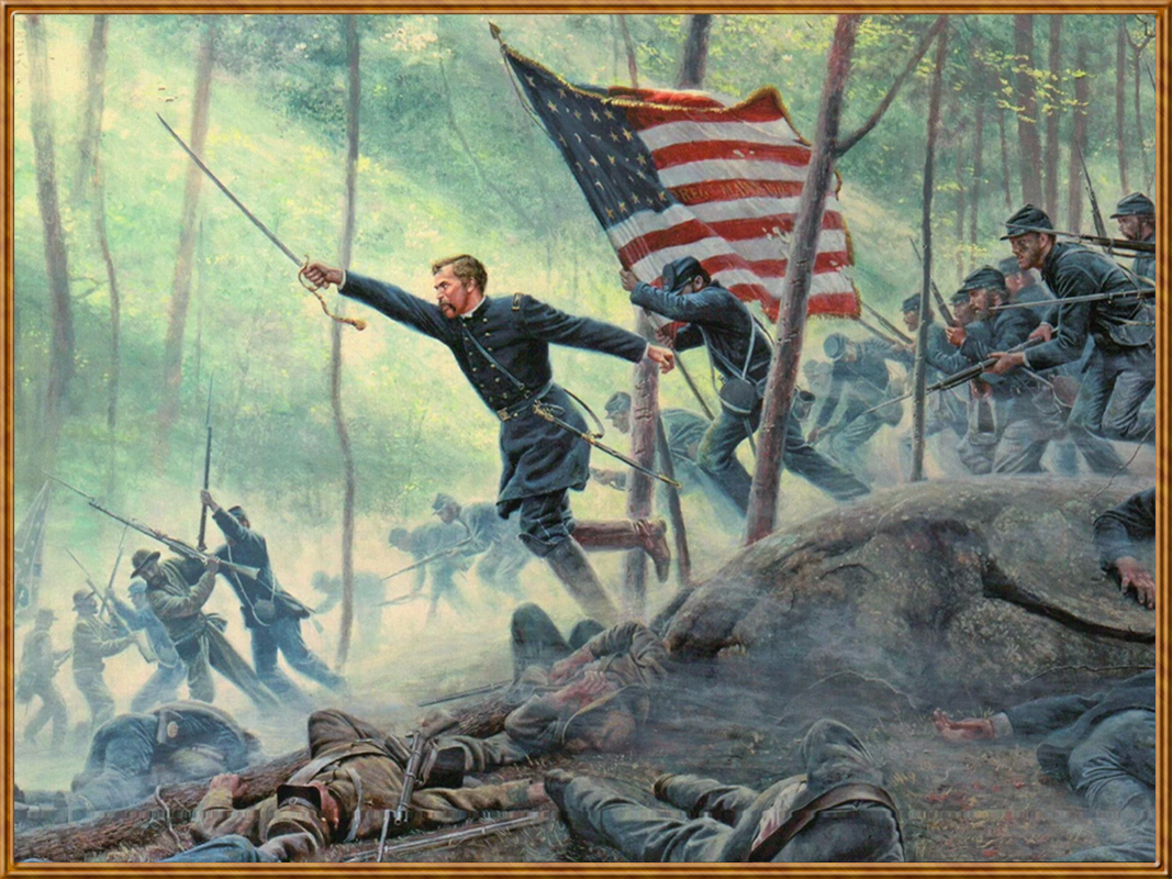 Chamberlain's Charge by Mort Künstler