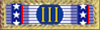 Army of Northern Virginia (ANV) Command Staff Service Ribbon - III Corps Commander (CC)