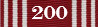 2nd Warrior Medal (200 Games Played)