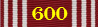 6th Warrior Medal (600 Games Played)