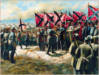 "The First Battle Flags" - Don Troiani