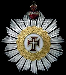 Estrela da Cruz Grandiosa da Ordem Militar de Cristo (Military Order of Christ Grand Cross Star)