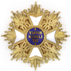 Orde van de Nederlandse Leeuw Grootkruis Plaque