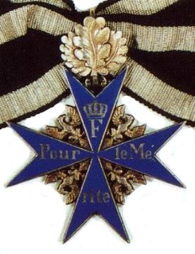 Pour le Mérite (With Oak Leaves)