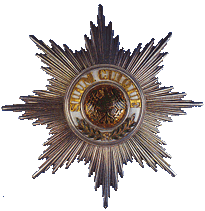 Orden das Schwarzen Adler Kommandeur Stern (Order of the Black Eagle Commander Star) 