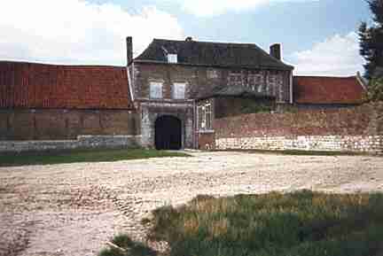 View of South Gate at Hougoumont