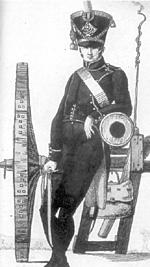 French Gunner 1808