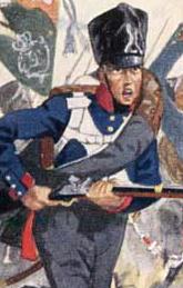 Musketeer of 4th Company, 1st Battalion