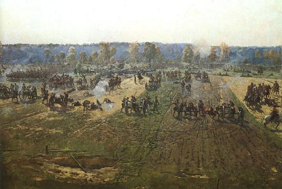 French Batteries at Borodino
