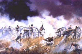 British Artillery at Talavera