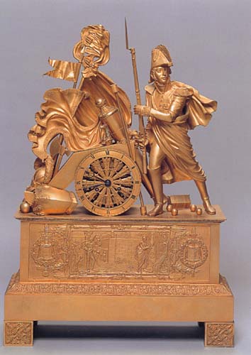 Clock With Figure of Prince Eugene
