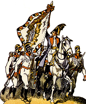 Austrians advancing