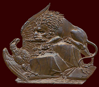 British Lion Overpowering French Eagle