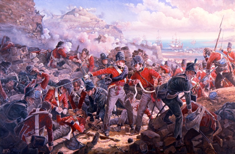 Assaulting the Breach at San Sebastian