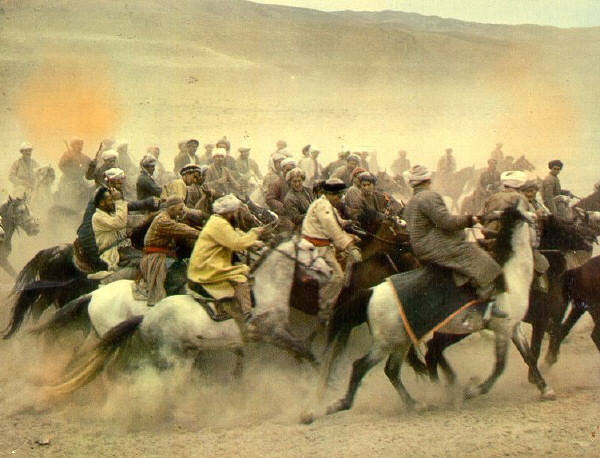 Cossacks playing The Ham Game