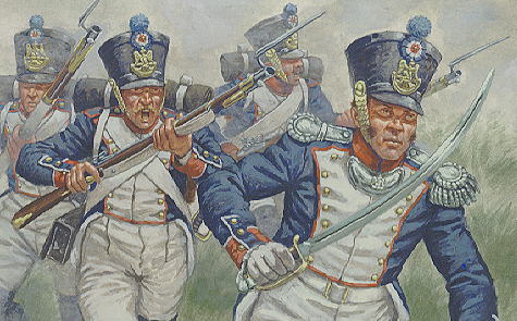 French Infantry Attacking
