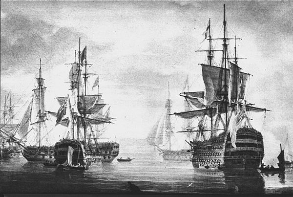 HMS Victory and other Men-of-War