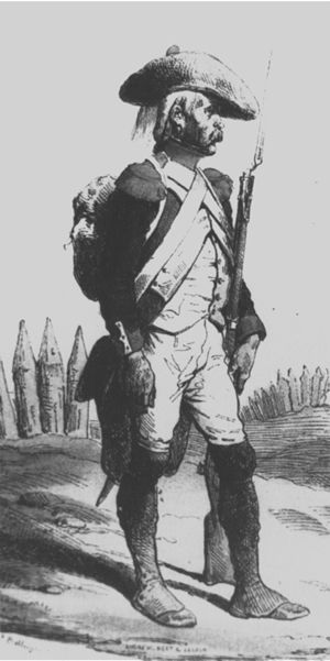 Fantassin, 1796