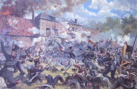 Attack on Hougoumont
