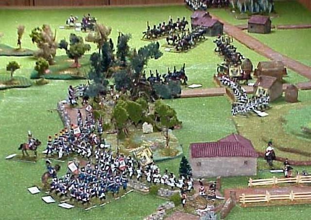 Attack of the French Columns on the weak Austrian Line
