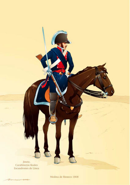 Spanish carabinier 1808