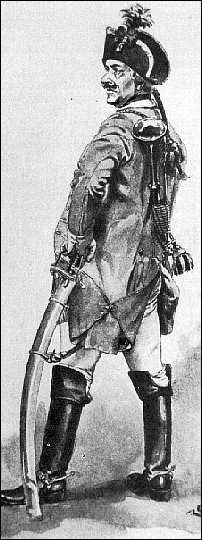 Austrian Hussar, 1796