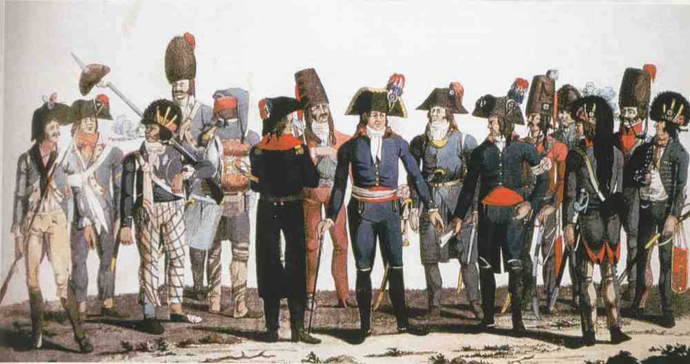 French Infantry, 1796