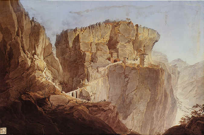 Artist's impression of La Corona, north of Rivoli