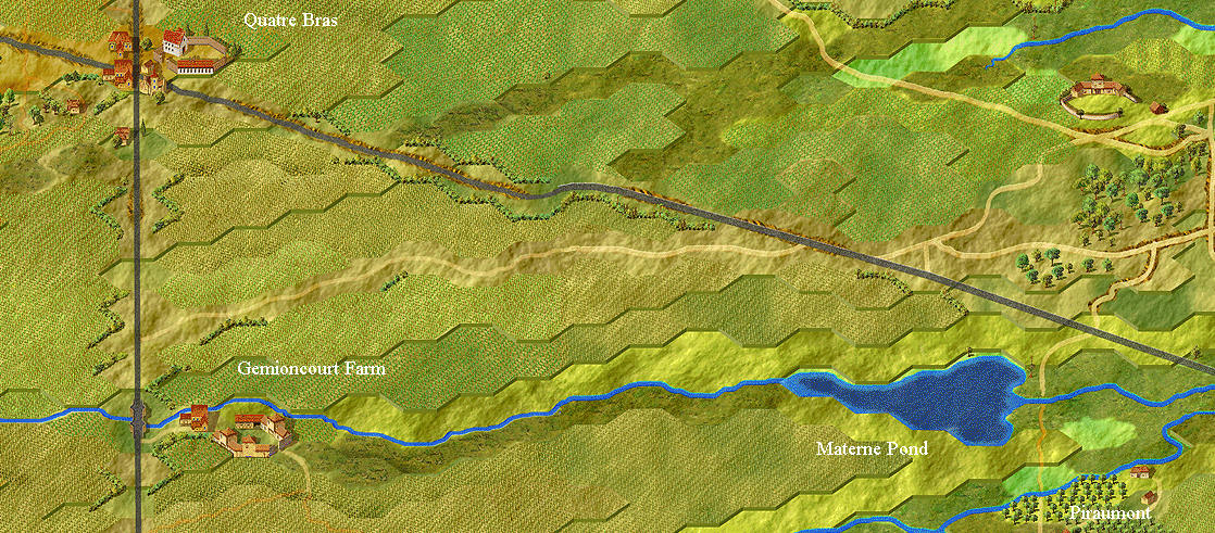 Quatre Bras in Prelude to Waterloo