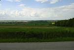 Looking north from Napoleonshohe east of Oberdeggenbach