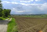 Looking WNW from Lindach toward Schierling