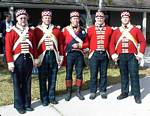 93rd Higlanders at New Orleans; Mike Gjerde at left