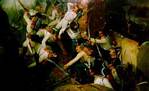 Austrians fighting in town