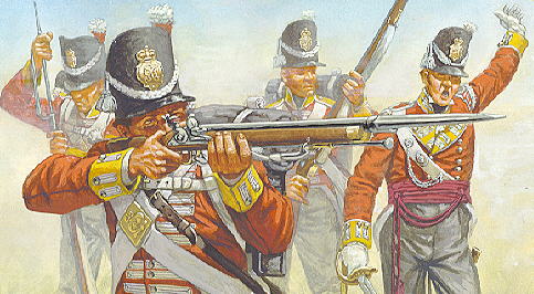 British Infantry in Action