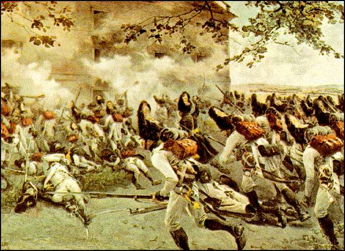 Austrian Grenadiers Attacking, 1809