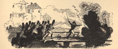 French attack on the Ratisbon Bridge
