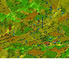 Situation after French assault