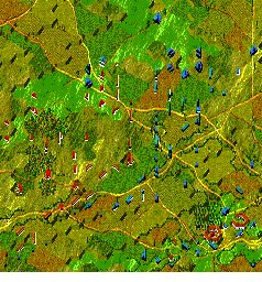 Situation before British charge