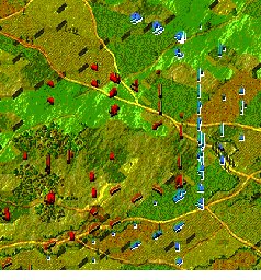 French form up for massed charge