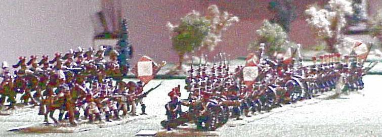 French Columns ready to Attack