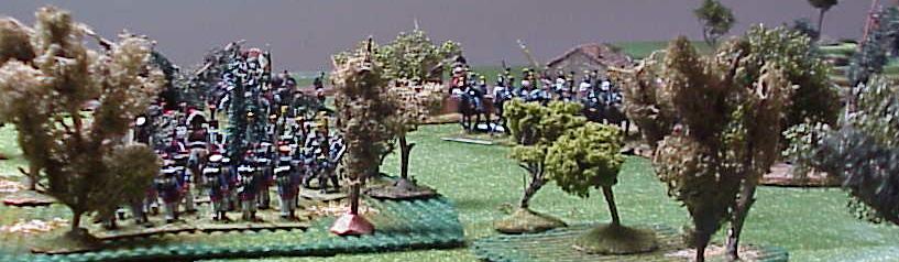 St.Hilair'e Division Emerges From the Forest