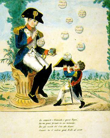 Napoleon Grieving for the Lost Barrett