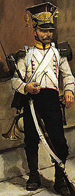 Vistula Legion Bugler. Original artwork by Keith Rocco www.keithrocco.com