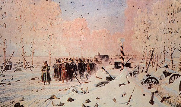 French retreat from Russia