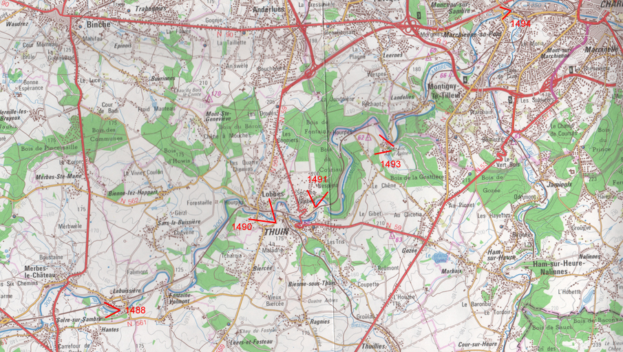 Sambre Map