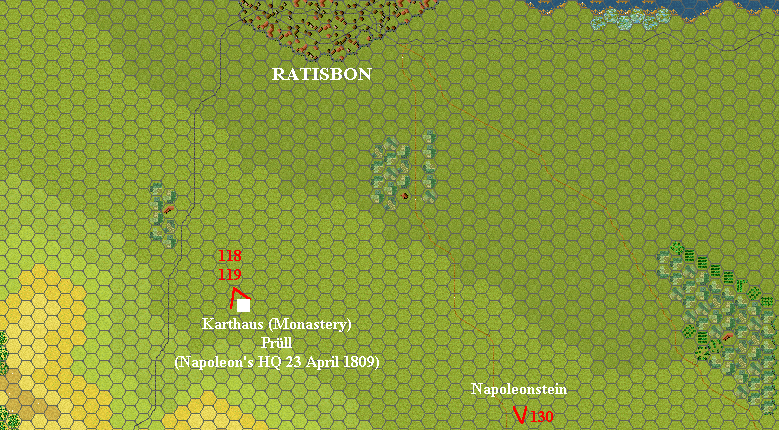Photo locations south of Ratisbon