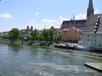 South bank of Danube at Ratisbon